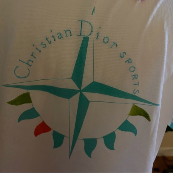 Authentic Christian Dior Sports Polo Shirt Size M - Picture 3 of 13
